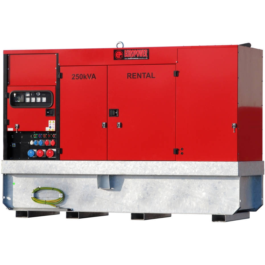 Дизельная электростанция EUROPOWER EPSR 250 TDE в кожухе с АВР