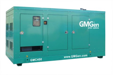 Дизельная электростанция GMGen GMC400 в кожухе с АВР