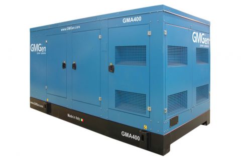 Дизельная электростанция GMGen GMA400 в кожухе с АВР