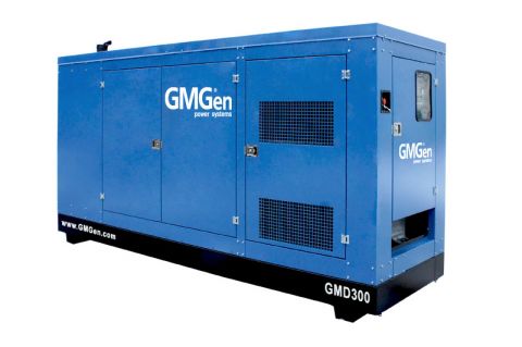 Дизельная электростанция GMGen GMD300 в кожухе с АВР