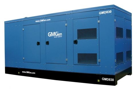 Дизельная электростанция GMGen GMD830 в кожухе с АВР