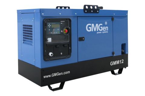 Дизельная электростанция GMGen GMM12 в кожухе с АВР