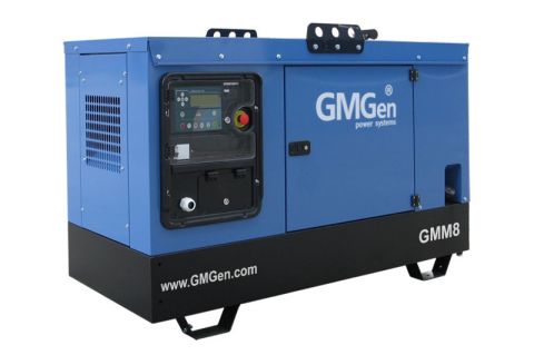 Дизельная электростанция GMGen GMM8 в кожухе с АВР