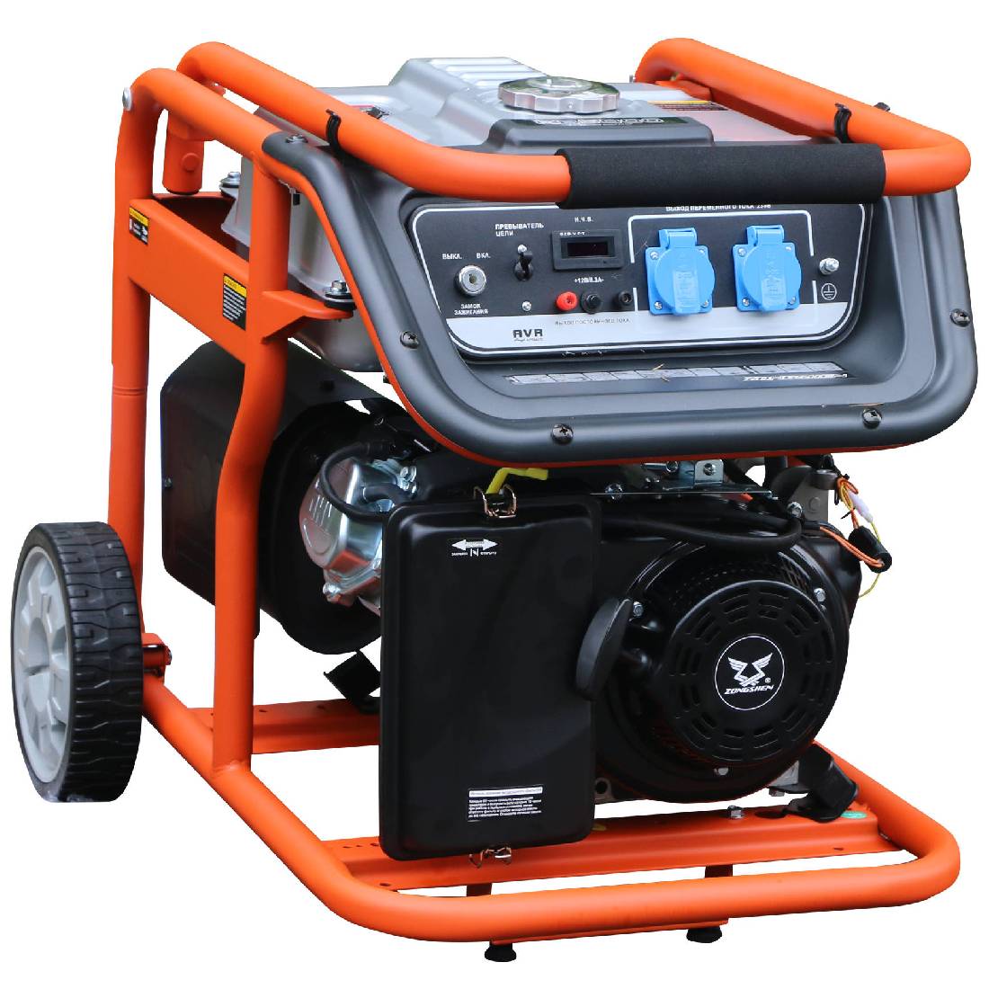 Бензиновая электростанция Бензогенератор ZONGSHEN KB 5000 E*