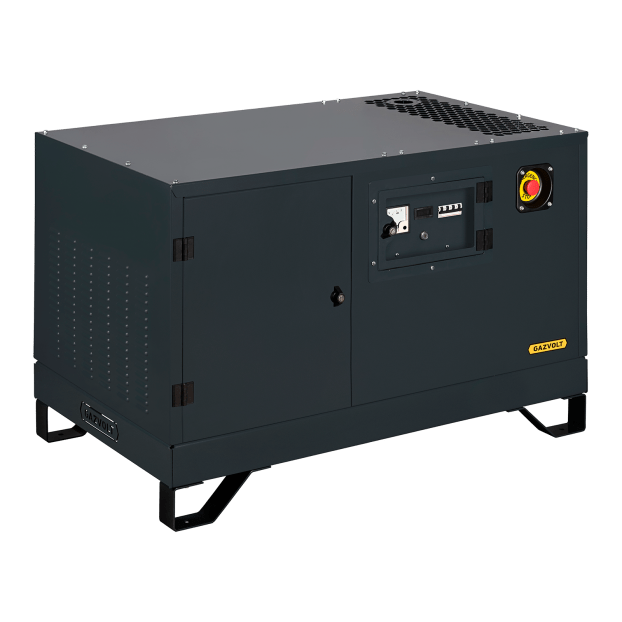Газовая электростанция Gazvolt Standard 6250 Neva 01 в кожухе