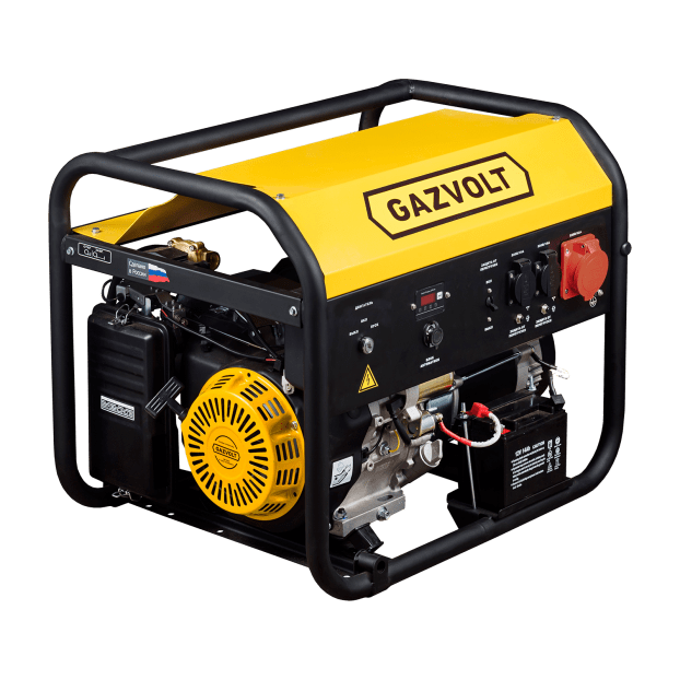 Газовая электростанция Gazvolt Standard 6250 TA SE 01 с АВР