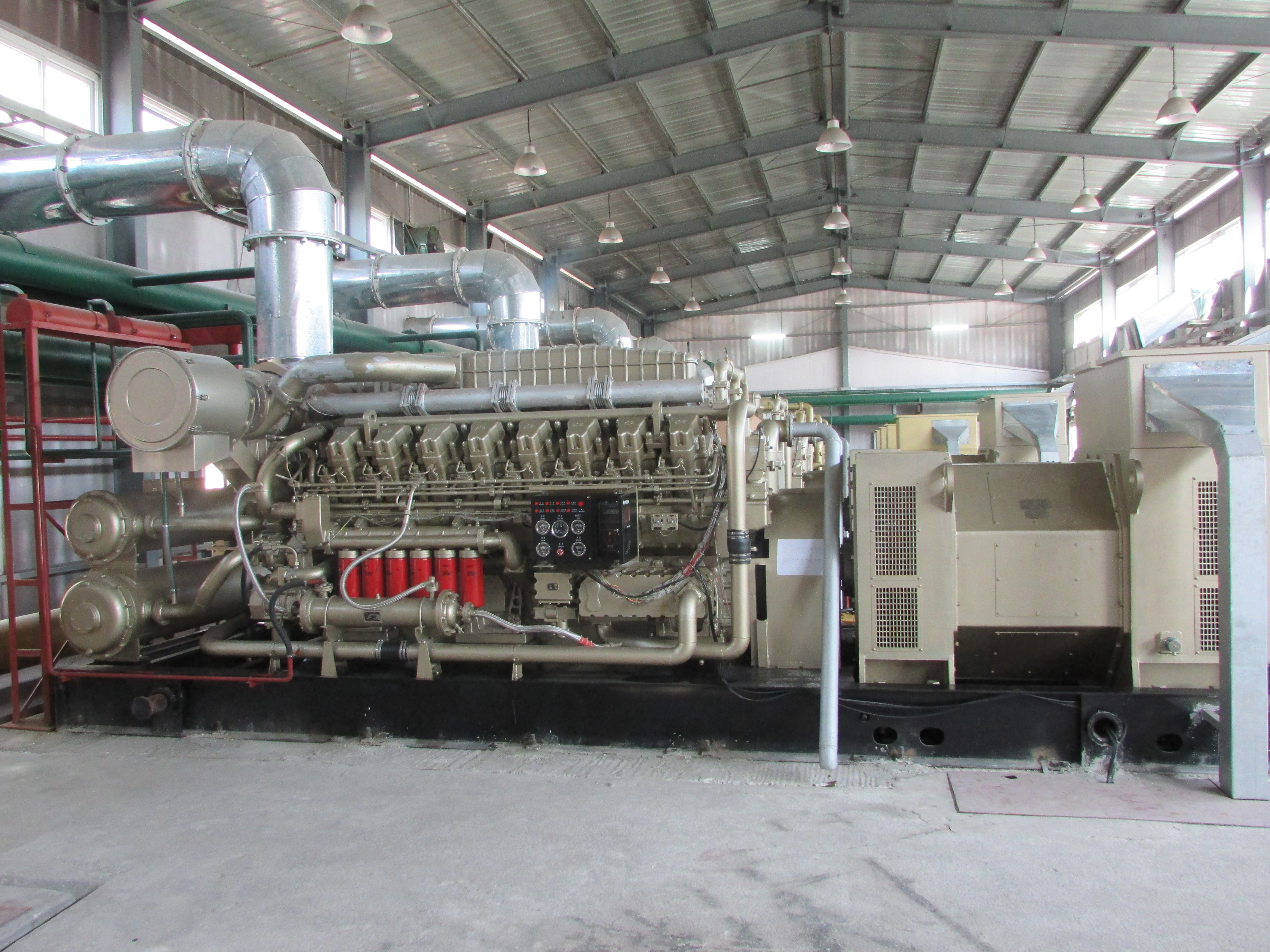 Газовая электростанция Gazvolt 1200T24 с АВР