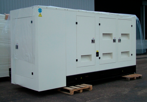 Газовая электростанция Gazvolt 120T23 в кожухе с АВР