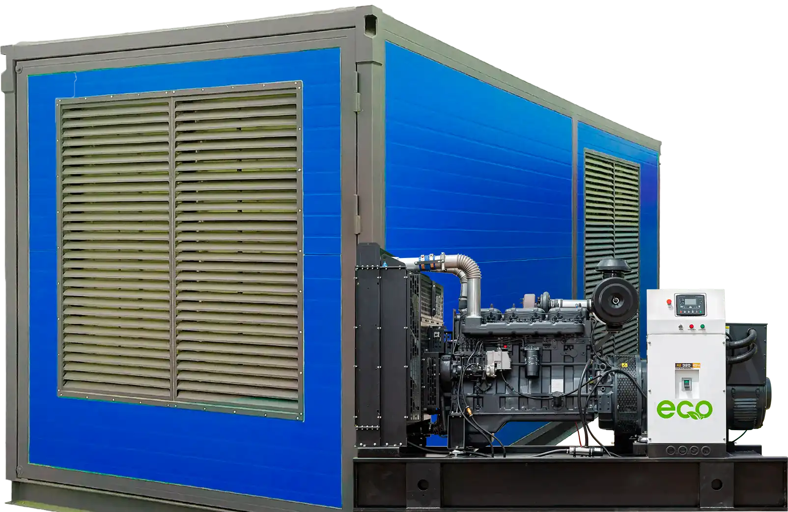 Дизельная электростанция EcoPower АД1000-T400eco в контейнере