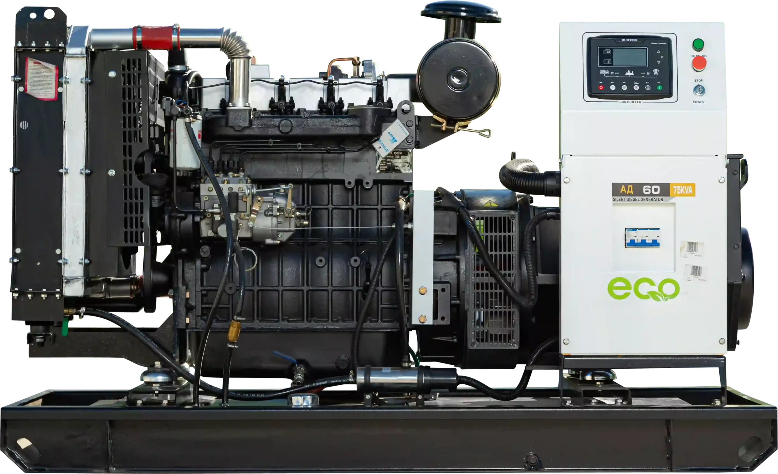 Дизельная электростанция EcoPower АД60-T400eco (60 кВт, Ricardo)