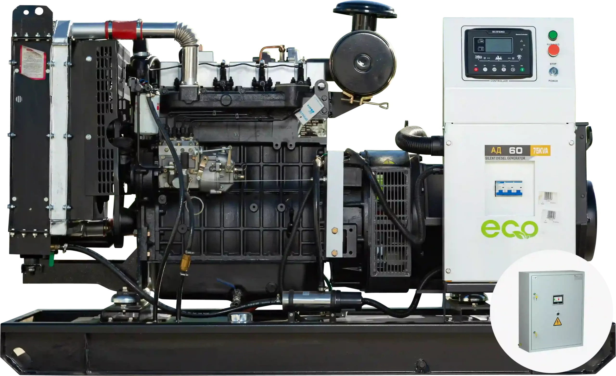 Дизельная электростанция EcoPower АД60-T400eco с АВР