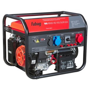 Бензиновая электростанция Бензогенератор FUBAG BS 8500 XD ES DUPLEX