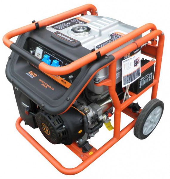Бензиновая электростанция Бензогенератор MITSUI ECO ZM 5500 E