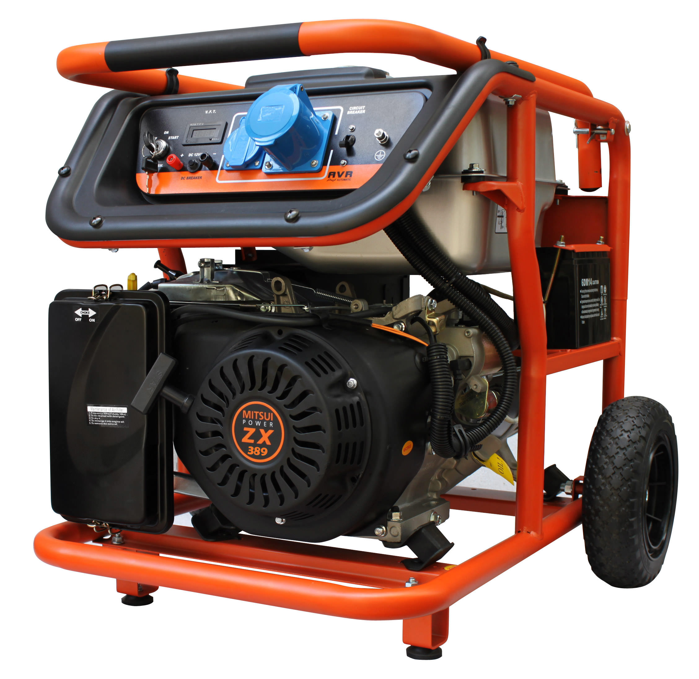 Бензиновая электростанция Бензогенератор MITSUI ECO ZM 6500 E