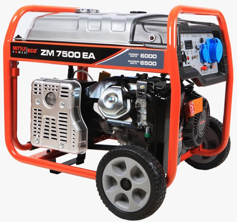 Бензиновая электростанция Бензогенератор MITSUI ECO ZM 7500 EA