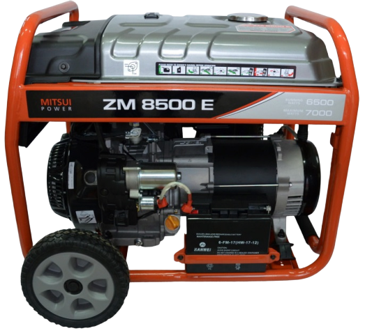Бензиновая электростанция Бензогенератор MITSUI ECO ZM 8500 E