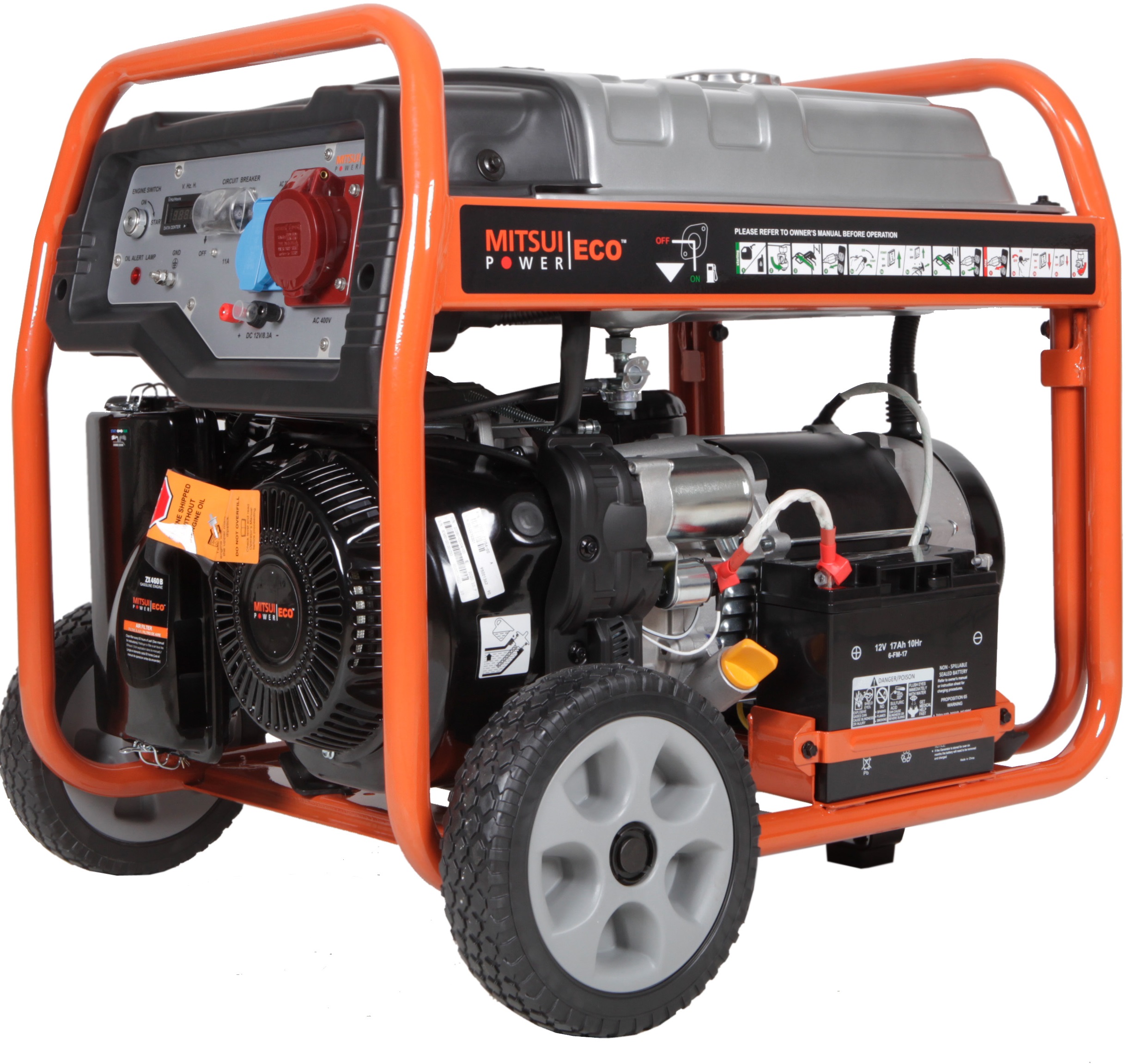 Бензиновая электростанция Бензогенератор MITSUI ECO ZM 9500 E-3