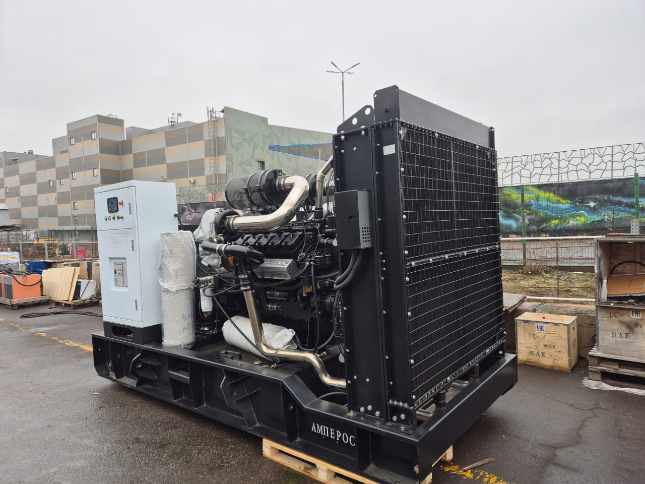 Дизельная электростанция Амперос АД 900-Т400