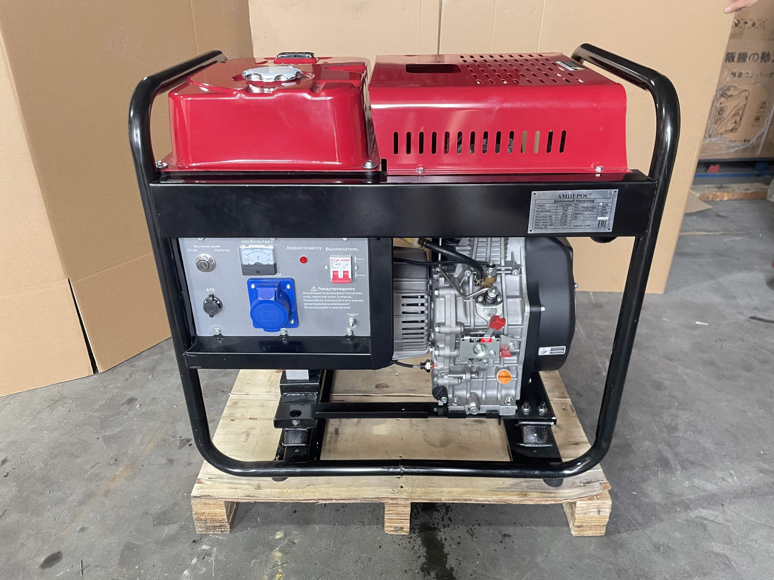 Дизельная электростанция AMPEROS LDG 13000E