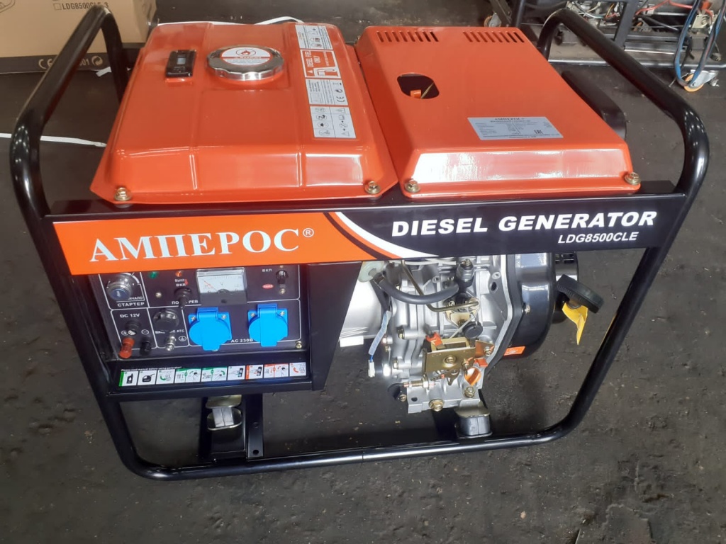 Дизельная электростанция AMPEROS LDG 8500CLE