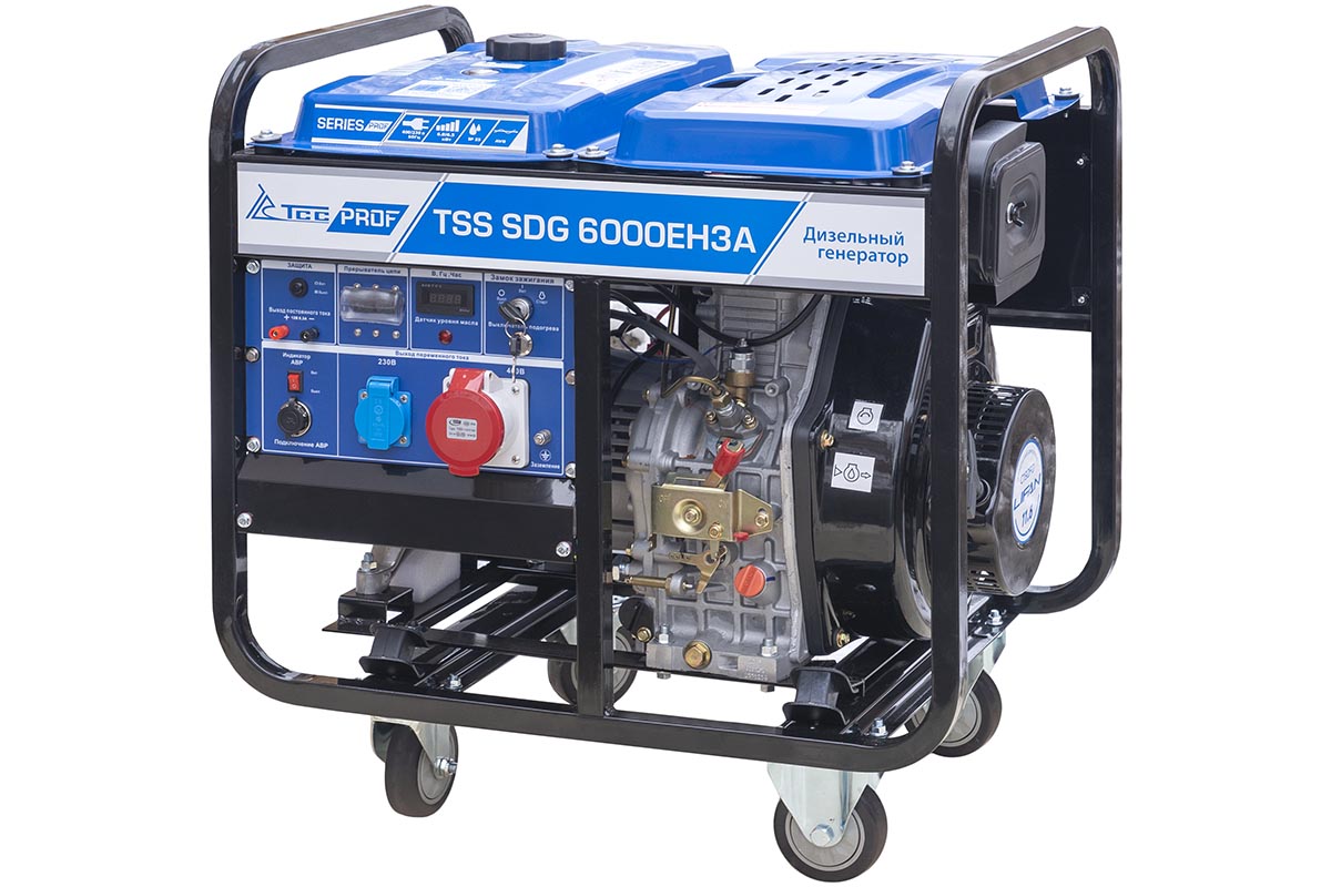 Дизельная электростанция ТСС SDG 6500EH3A