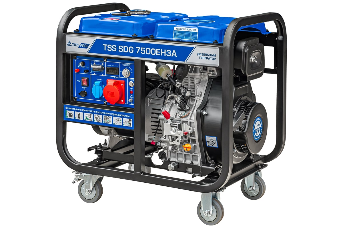 Дизельная электростанция ТСС SDG 7500EH3A