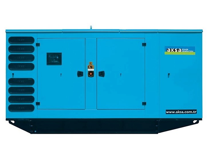 Газовая электростанция Aksa ADG 158 в кожухе с АВР