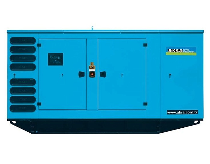 Газовая электростанция Aksa ADG 428 в кожухе