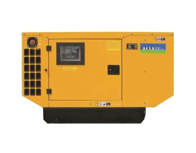 Газовая электростанция Aksa APG 105 в кожухе
