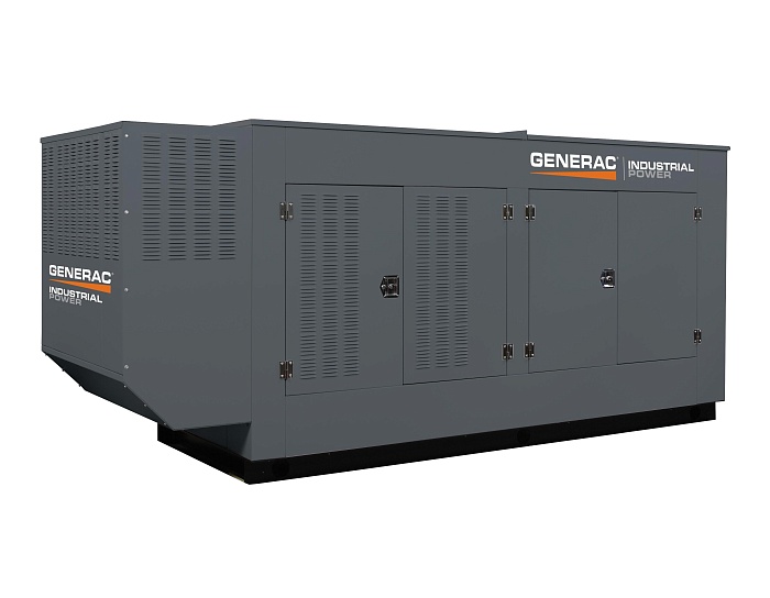 Газовая электростанция GENERAC SG104 в кожухе
