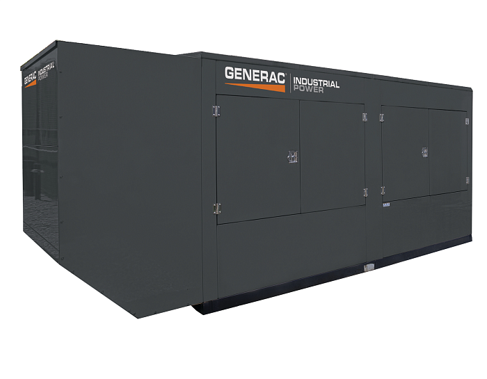 Газовая электростанция GENERAC SG184/PG166 в кожухе