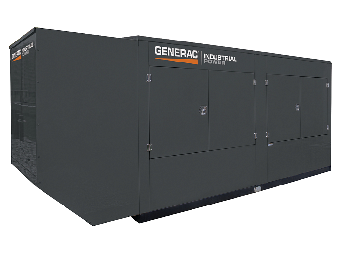 Газовая электростанция GENERAC SG280/PG255 в кожухе
