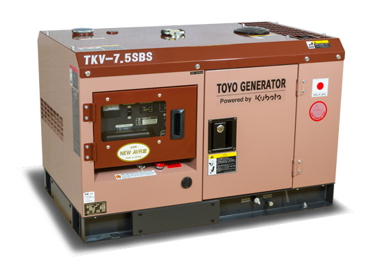 Дизельная электростанция TOYO TKV-7.5SBS